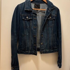 Banana Republic Dark Blue Jean Jacket